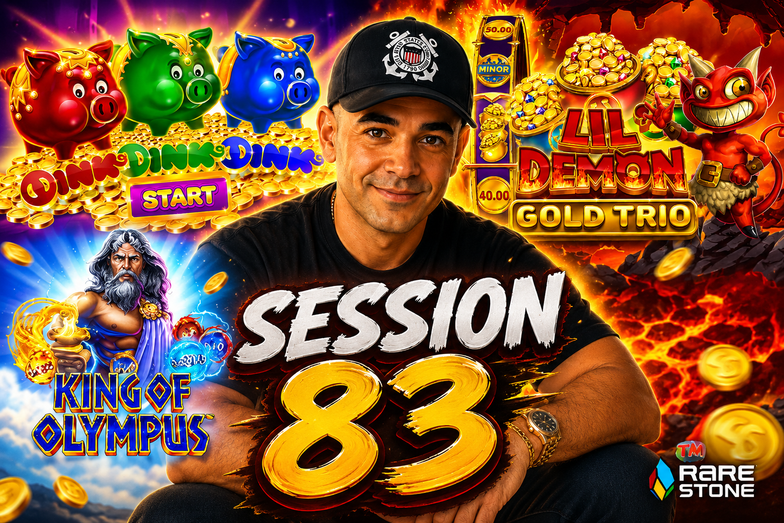 Hardrock Bet 🔥 - Jumping Around - Different Games - 💰Session 83