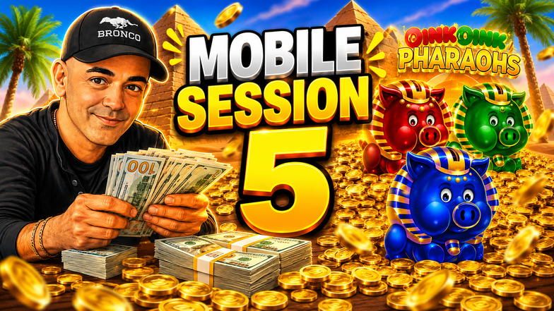 HardRockBet - OINK OINK OINK Pharaohs - Mobile Session 5 CHECK OUT THIS ...