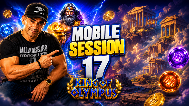 Hardrock Bet 📱King Of Olympus ⚡Mobile Session 17 🏛️