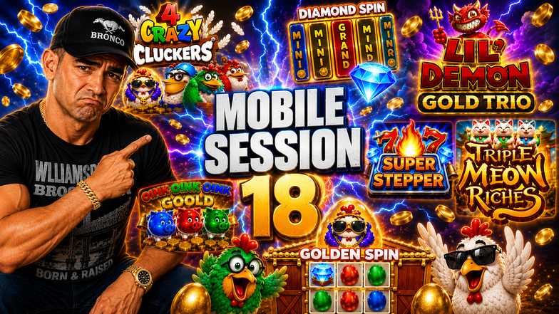 Hardrock Bet - $500 Bankroll - Mobile Session 18
