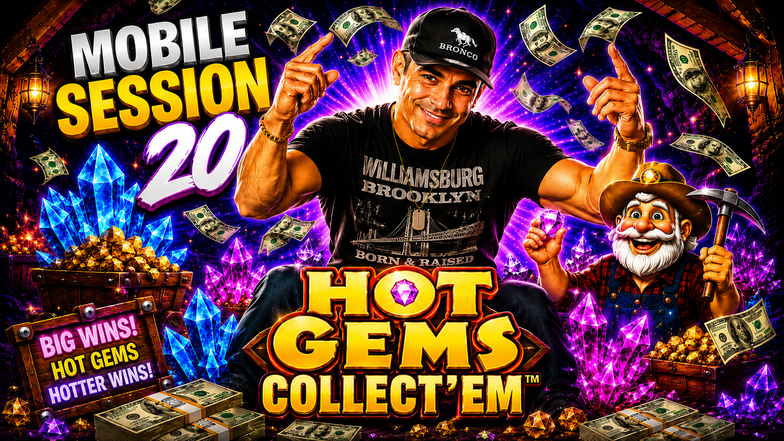 Hardrock Bet - 💎 HOT GEMS COLLECT’EM 💎 - Mobile Session 20