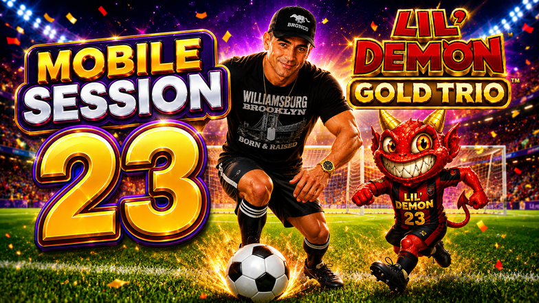 Lil Demon Gold Trio 🔥HARDROCK BET 🎰 Mobile Session 23