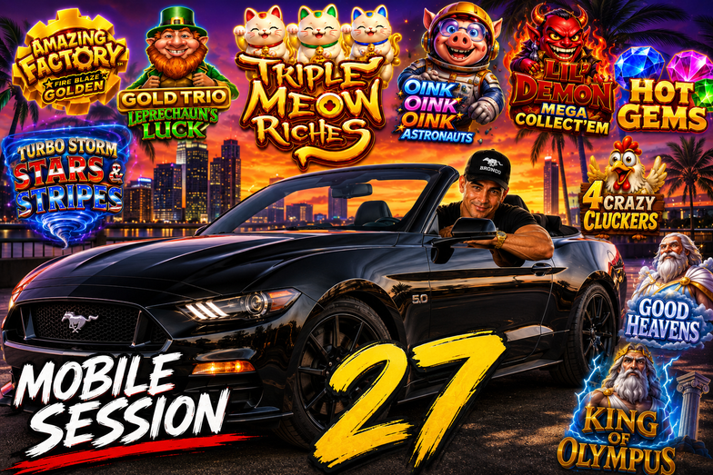 Hardrock Bet A Hunting We Will Go in Mobile Session 27 🎰