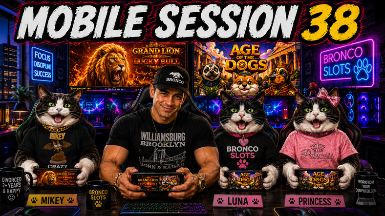 Hard Rock Bet Florida | Mobile Session 38 | 🐶 Two New Games Enter the Arena! 🦁