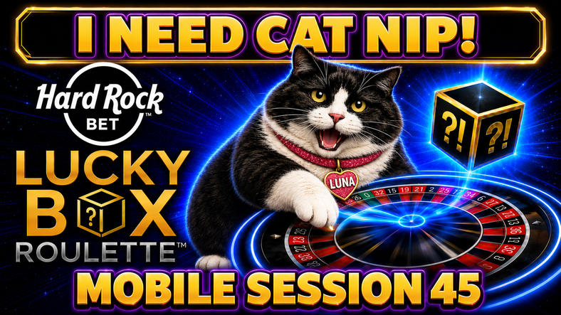 Hard Rock Bet Florida Slots | Mobile Session 45 | Lucky Box Roulette