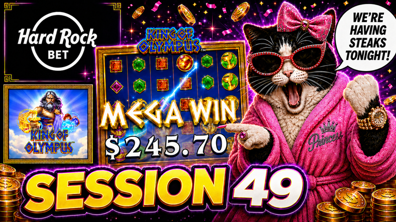 Hard Rock Bet Florida Slots | Mobile Session 49 | A 60X Hit Changed Everything!