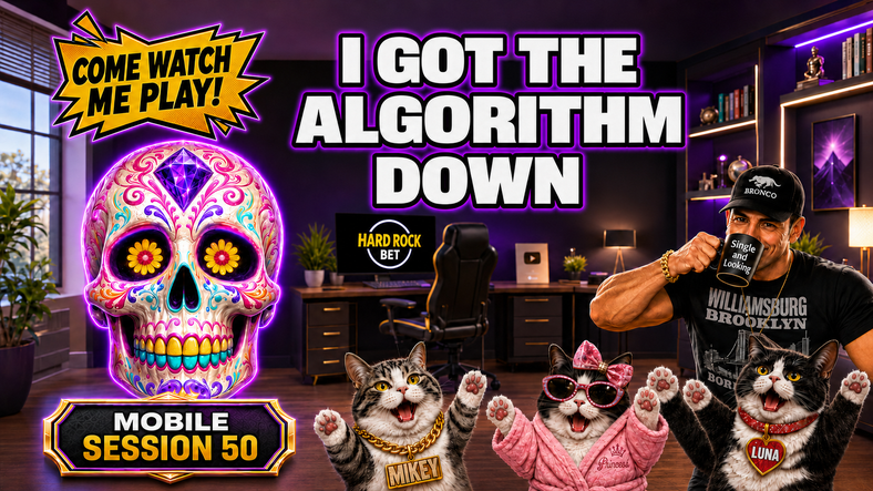 Hard Rock Bet Florida Slots | Mobile Session 50 | First Spin Bonus and a Huge Finish!