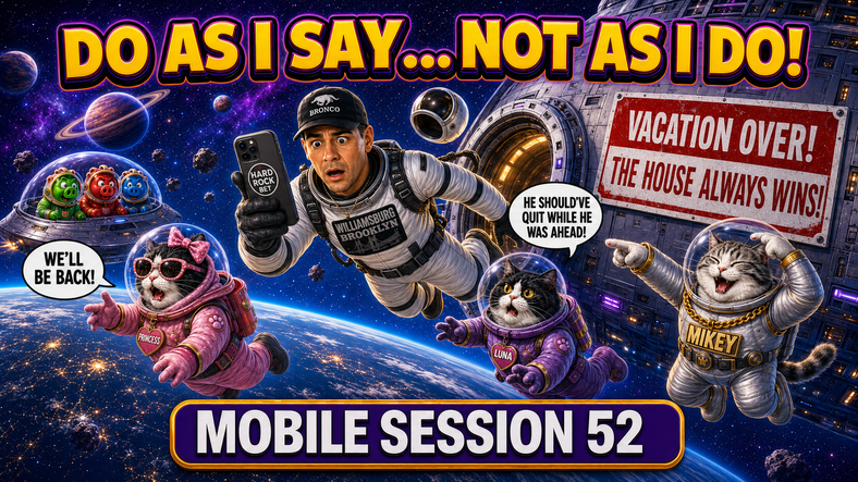 Hard Rock Bet Florida Slots | Mobile Session 52 | AstroSNOUTS TO THE MOON!