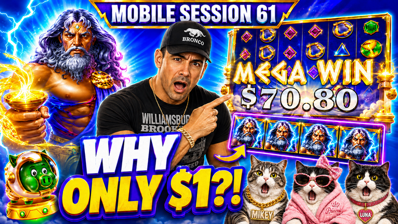 Hard Rock Bet Florida Slots | Mobile Session 61 | Six Bonuses and $1 Bet Regrets!