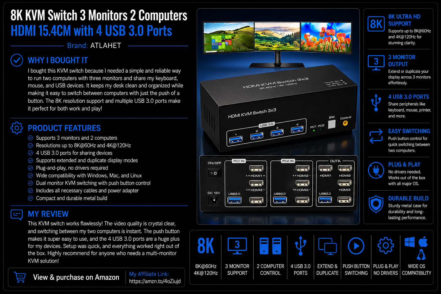 8K KVM Switch