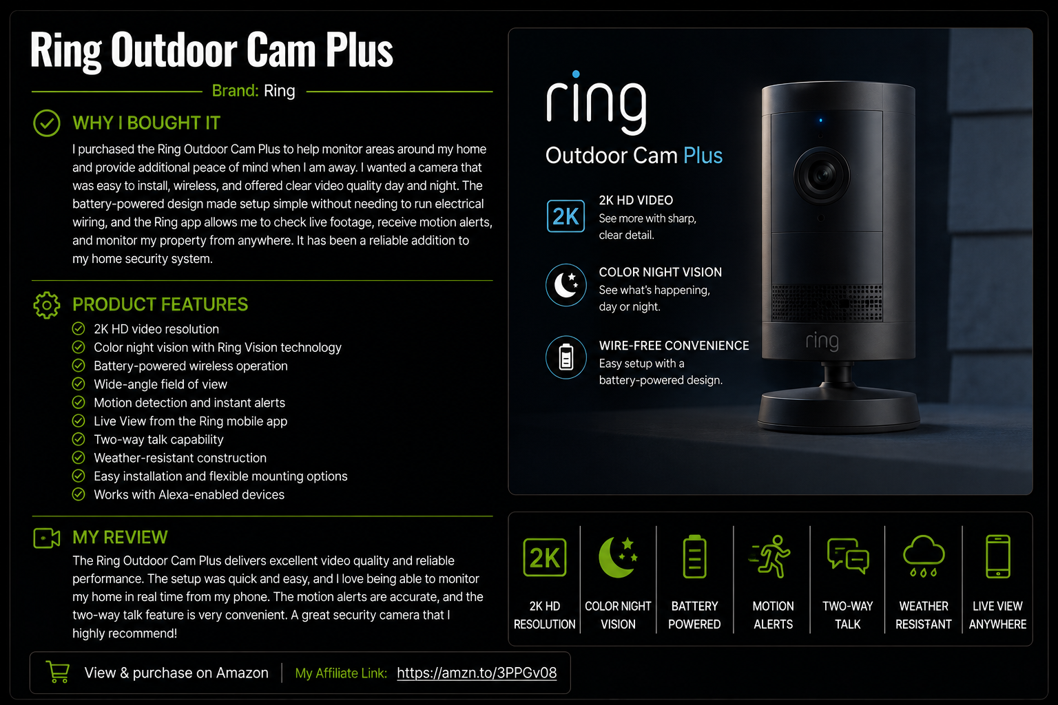Ring Outdoor Cam Plus