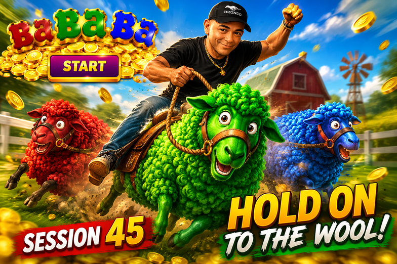 Session 45 - Hard Rock Bet 🐑 BABA BA BONUS ROUND or BUST?! 💰🔥 Session 45