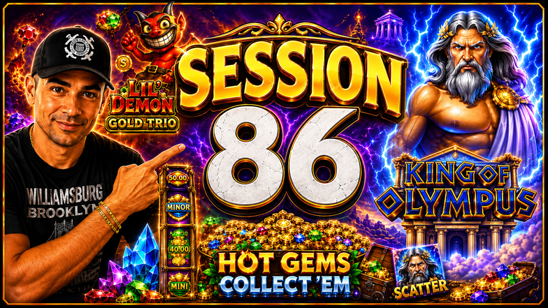 Hardrock Bet NEW GAME - KING OF OLYMPUS ! Session 86