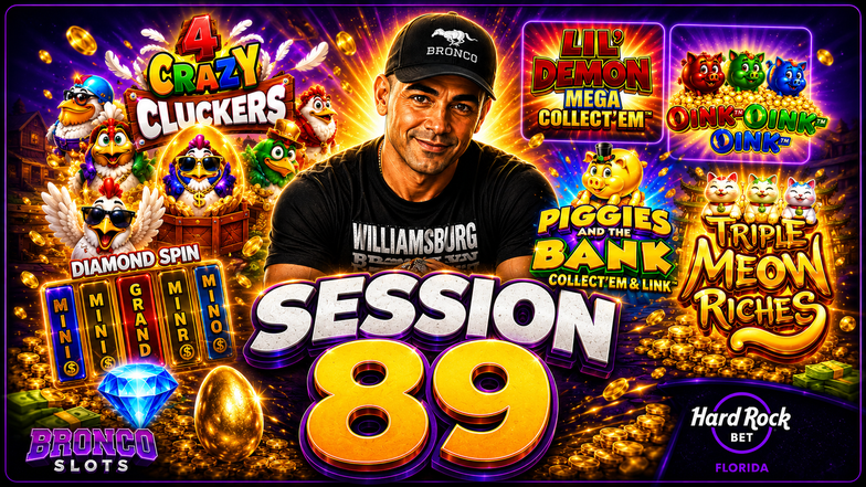 Hardrock Bet Session 89 👀🐔😈🐷🐖🐱💎