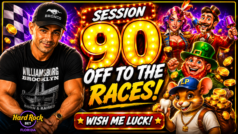 Hardrock Bet - 90 Sessions In 👀WATCH THE GAME PLAY OUT !