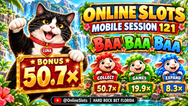 Online Slots: Rising Rockets Emperor Big Bang! 🚀 | Hard Rock Bet Florida | 121
