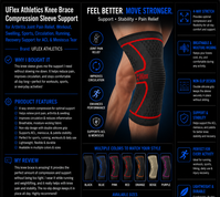 UFlex Athletics Knee Brace