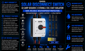 DIHOOL Solar Disconnect Switch