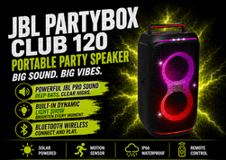 JBL PartyBox Club 120 Speaker