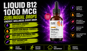 PureFormulas Liquid B12 1000 mcg Sublingual Drops