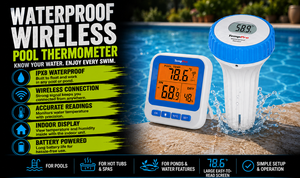 Waterproof Wireless Pool Thermometer