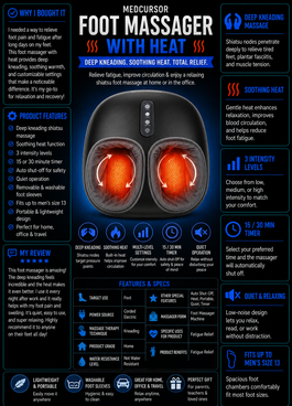 Foot Massager With Heat
